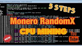 CPU Mine XMR on Intel AMD | Xmrig | 2020 | Best Miners | Step by Step | Monero RandomX | Beginner |