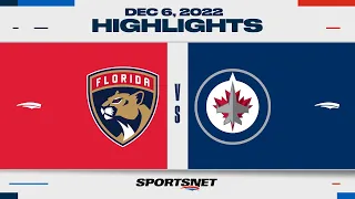NHL Highlights | Panthers vs. Jets - December 6, 2022