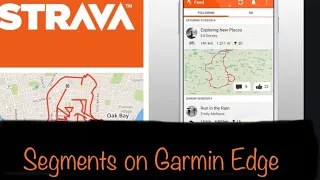 Add Strava segments to Garmin Edge