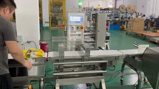 Fanchi-tech Aluminum Foil Metal Detector for metallized tea bag package inspection