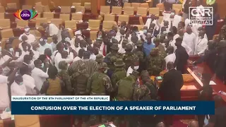 Soldiers storm chamber of parliament after confusion during election for speaker | Citi Newsroom