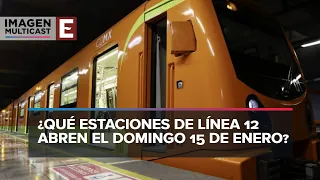 Línea 12 del Metro abrirá este domingo