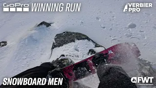 Snowboard Men GoPro Winning Run I 2024 Verbier Pro