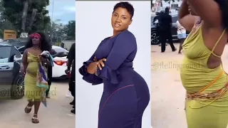 Abena Korkor confirms pregnancy and mental rumors after video of her big belly popped up