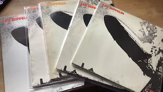 Comparison - 5 different pressings of Led Zeppelin’s debut album on vinyl