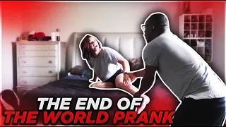 "THE END OF THE WORLD PRANK" ON WIFE | THE PRINCE FAMILY