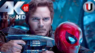 Avengers Vs Guardians Of The Galaxy - Fight Scene - Avengers Infinity War - Movie CLIP (4K)