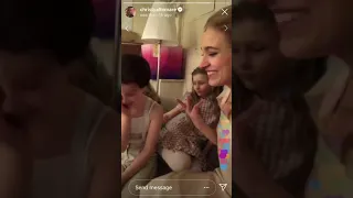 Christy Altomare last Instagram Live 3/31/19 — Anastasia Closing Show on Broadway