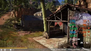 GeForce GTX 1650 -- AMD Ryzen 5 2600 -- Tom Clancy's Ghost Recon Wildlands Benchmark