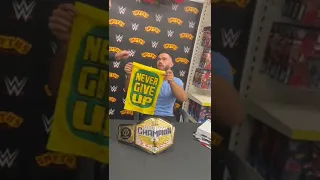 i met WWE Austin Theory and made him Angry by saying JOHN CENA name (wrestling)