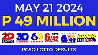 Lotto Result Today 9pm May 21 2024 | Complete Details