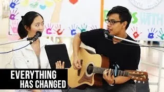 Taylor Swift - Everything Has Changed ft. Ed Sheeran (Live Cover by Debbie Wong & Shaafo Sourjah)