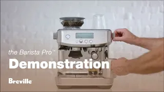 The Barista Pro™ | Make your perfect latte from bean to cup | Breville USA