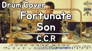 [Fortunate Son]CCR-드럼(연주,악보,드럼커버,Drum Cover,듣기);AbcDRUM