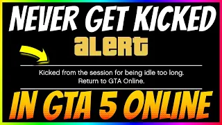 *3 WAYS* GTA 5 ONLINE HOW TO STAY AFK WITHOUT GETTING KICKED FOR BEING IDLE | CONTRACT DLC 2022