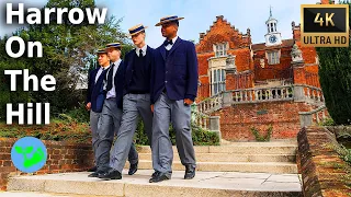 Harrow On The Hill/ Harrow School 4k Walk- 🧙Real Life Hogwarts⚡?