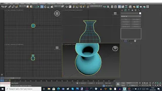 Моделирование вазы в 3D Max