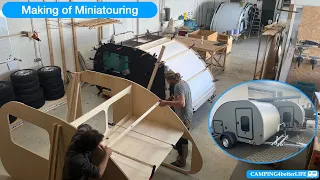 Wie wird der Miniatouring gebaut? Wir haben es uns angesehen! Wohnanhänger für Individualisten