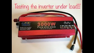 PART 2 Pure sine wave inverter testing using a $30 AliExpress oscilloscope