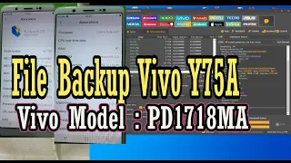 show how backup firmware file or rom file  Vivo Y75A(Vivo Model : PD1718MA) China rom via Unlock Too