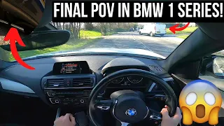 FINAL POV Drive in my BMW 118i F21 (STOCK EXHAUST!!)