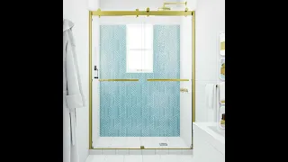 Mara Bypass Sliding Shower Door Video