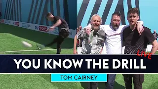 Tom Cairney takes on Jimmy Bullard in TWO TOUCH shooting drill! 💪 | You Know the Drill