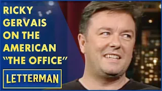 Ricky Gervais Compares The American And British "The Office" | Letterman