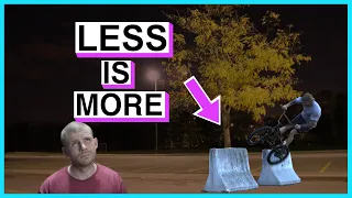 Why less is more when riding BMX