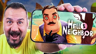 HELLO NEİGHBOR KAZIM USTA YENİ MOBİLE OYUNU ÇIKTI! | HELLO NEİGHBOR NICKY'S DIARIES