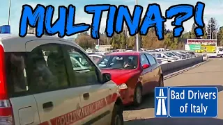BAD DRIVERS OF ITALY dashcam compilation 02.10 - MULTINA?!