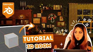 HOW TO CREATE A 3D ROOM USING BLENDER 🧡💻