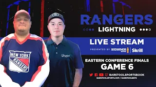 LIVE from the Gambling Cave for Game 6 of Rangers vs Lightning presented by Skrill and BodyArmor