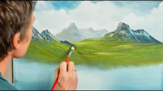 Berge, Wiesen, Wasser malen - Einfach und schnell - mit Axel Laslo