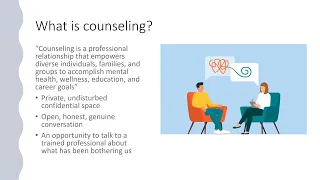 What is Counseling?