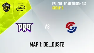 PRO100 VS SYMAN | MAP 1 DE_DUST2 | ESL ONE: ROAD TO RIO | GROUP B - CIS