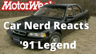 91 Acura Legend (REACTION) MotorWeek Retro Review