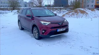 Day drive Toyota RAV4 (IV or XA40) 2.0 151hp 112kw cvt 2016 facelift POV