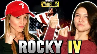 PHILLY Girls Watch ROCKY IV for the First Time ! MOVIE REACTION | First Time Watching ! (1985)