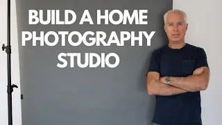 Setting up a home photography studio