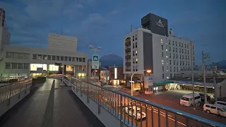 Dark and calm Fujinomiya walk・4K HDR