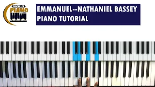 Piano Tutorial— Emmanuel by Nathaniel Bassey