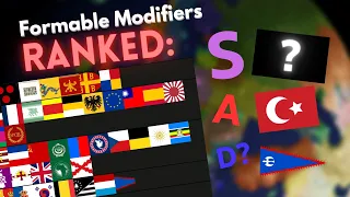 All 51 Formable Modifiers RANKED in Rise of Nations (New Update)