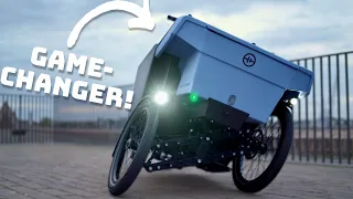 This E-Cargobikes redefines SPACE!  🚌 HNF Nicolai CD2