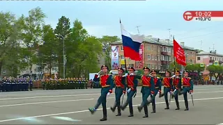 Парад Победы. Телемикс (Уссурийск). 09.05.2024