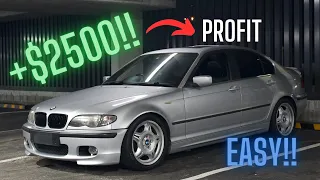 How I Flipped A BMW In 2024 (Easy)