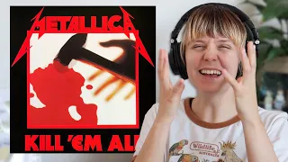 Metallica - Kill 'Em All (first time album reaction)