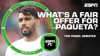 West Ham wants £100 million for Lucas Pacqueta? The ESPN FC panel reacts