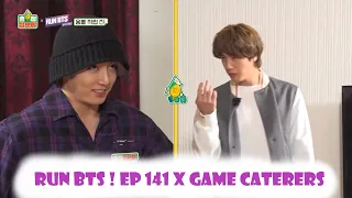 RUN BTS ! EP 141 RUN BTS x Game Caterers [RUS SUB] [РУС САБ]