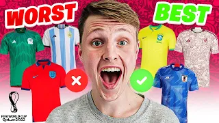 Ranking EVERY World Cup 2022 Kit From WORST To BEST!